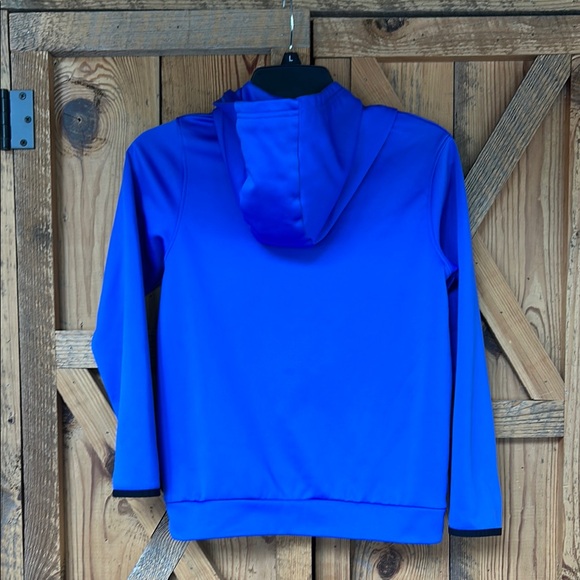 Youth Under Armour Blue Sweatshirt Hoodie - Picture 2 of 7